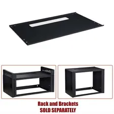 4U 8U Pivot Frame Cover For Wall Mount Rack Network Data Equipment Steel Black