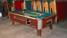 7' VALLEY COMMERCIAL COIN-OP POOL TABLE MODEL ZD4 (Green Felt)