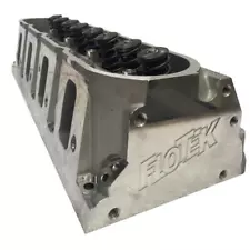 Flo-Tek Cylinder Head Assembly LS3-505; 276cc Alum 68cc Hyd Rlr, Rect for GM LS3