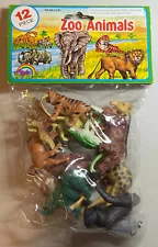 Zoo Animals 12 Piece Figurines