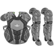 New ListingAll-Star System7 Axis NOCSAE Youth Baseball Catcher's Gear Set - Graphite