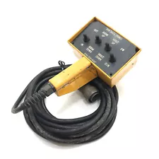 B&B Truck 4-Switch Wired Pendant Remote Control for Boom Cranes w 19-Pin Cable