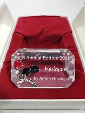 Swarovski SCS Title Plaque For 2001 Annual Edition Club Piece Harlequin 276870