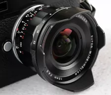 Voigtlander USA WARRANTY 15mm f/4.5 III Super Wide for all Leica M