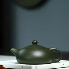 zisha green clay Pottery Handmade tea pot Teapot