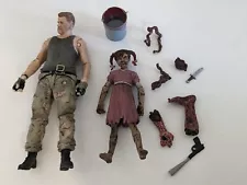 Walking Dead McFarlane Series 6 Abraham + Series 2 Penny Figure Lot (Incomplete)