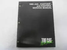 1985 THE CAT JAG,PANTHER, AND PANTERA SERVICE MANUAL P/N 2254-310