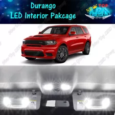 17x White LED Interior Lights Package for 2011 - 2019 2020 2021 Dodge Durango (For: 2016 Dodge Durango)