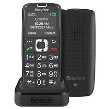 New ListingEasyfone Prime-A6 4G Unlocked Feature Cell Phone Easy-to-Use Clear Sound Big an