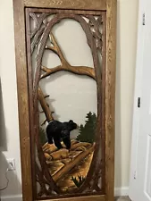 Speciality Wooden Handcarved Screen Door