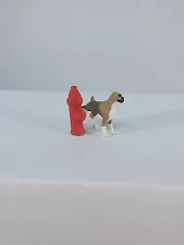 Arttista #1142 - Dog by Fire Hydrant - O Scale Figure / Animal - Model Trains