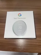 Google Nest Programmable Wi-Fi Thermostat - Fog Gray - BRAND NEW SEALED BOX