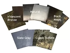 Zinc Sheet Sample Pack for Counter Tops, Table Tops and Bars