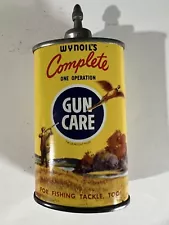 New ListingVINTAGE Wynoil's Complete Gun Care Oval Handy Oiler Lead Top OIL CAN