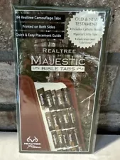 Realtree Majestic BIBLE TABS - CAMO Version Old & New Testament + Catholic Books