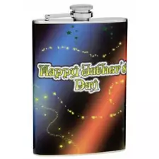 8oz "Father's Day" Flask