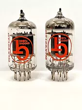 Groove Tubes 12AX7-M Vacuum Tubes (Pair). New OEM Tested. From mfr's new stock