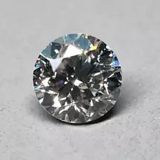 Genuine Round Brilliant .47 CT I1 L Loose Natural Earth Mined Diamond H&S