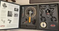 Campagnolo 80th Anniversary Super Record Groupset NEW Collector case & paperwork