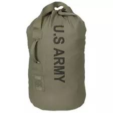 US ARMY Duffle Transport Bag US OD Green wih Carrying Strap 100L Capacity New