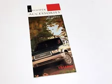 1997 Isuzu Trooper Accessories Brochure