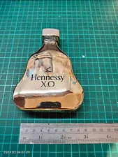 Hennessy Bottle shape flask ( light gold color)