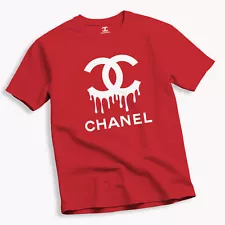 Chanel T Shirt Paris Drip Usa Size S - 5XL