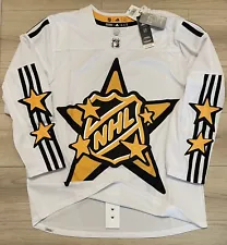 NEW Adidas 2024 NHL All Star Game White Primegreen Jersey Men’s Size 52 Large