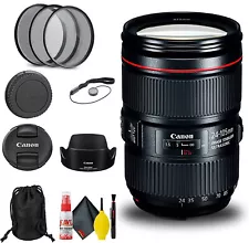 Canon EF 24-105mm f/4L IS II USM Lens (1380C002), Filter Kit, Cap Keeper,