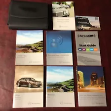 2013 MERCEDES E-CLASS 300 350 550 E63 SEDAN/WAGON OWNERS MANUAL BOOKS CASE ALL