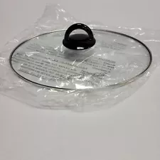 NEW - 12 3/8 x 9 3/4 inches Diameter Slow Cooker Crock Pot OVAL Glass Lid Cover