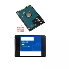 1TB HDD/SSD 2.5" SATA Hard Drive for Laptop with Win 10/Win 11 Pro Pre-installed