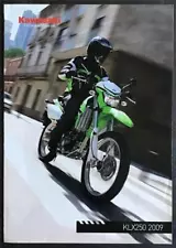 KAWASAKI KLX250 Motorcycle Sales Brochure For 2009 #99941-2394