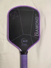 6.0 six zero Black Diamond Power 16mm paddle Amethyst JMV pro Weight Model -Used