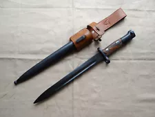 Yugo Yugoslavian M48 K98 Mauser Bayonet With Scabbard & Frog, Matching Numbers