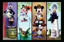 Disneyland Haunted Mansion Stretching Portraits Disney Print Mickey NON GLOSSY