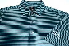 FOOTJOY POLY SPANDEX GOLF SHIRT--L--FOSSIL TRACE--PERFECT!!---SUPER NICE!!!