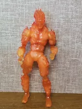 2005 Marvel Human Torch 12" Action Figure Fantastic Four Toy by Toy Biz