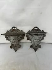 Cast Iron Architectural Salvage Cast Iron Gargoyle Shelves Detailed