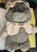 Vintage 1984 Star Wars Plush Latara The Ewok with Hood Kenner Return of the Jedi