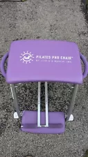 Life's A Beach Pilates PRO Chair Full Workout Machine Purple Excellent Condition