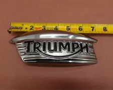 2006-2017 Triumph Scrambler Gas Tank Emblem 3900446 (For: 2017 Triumph Scrambler)