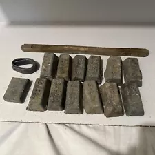 16~lbs Lead Ingots Bars Scrap FREE SHIPPING