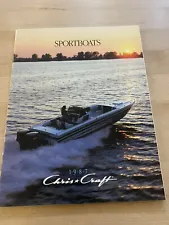 Chris Craft 1987 Sport Performance Boat (Stinger / Scorpion) Brochure / Catalog