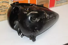 1948-51 Harley Panhead Gas Tanks Solid Original Condition Wolfe