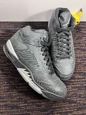 Jordan 5 Retro 3Lab5 Elephant Print 2014 Size 11 Metallic Bred 3 lab 5 Chrome