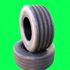 Two 18x8.50-8 V61 5-Rib 6 Ply Tires fits Wheel Horse Lawn Mower Garden Tractor