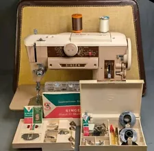 Vintage Singer 401A Slant-O-Matic Sewing Machine in Case - This Is The One