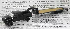 Greenlight 1:64 LIFTED Black 2017 DODGE RAM 2500 POWER WAGON w/Gooseneck Trailer