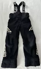 FXR F.A.S.T. Youth Size 8 Child Clutch Pant Snowmobile Snow pants Bibs Black